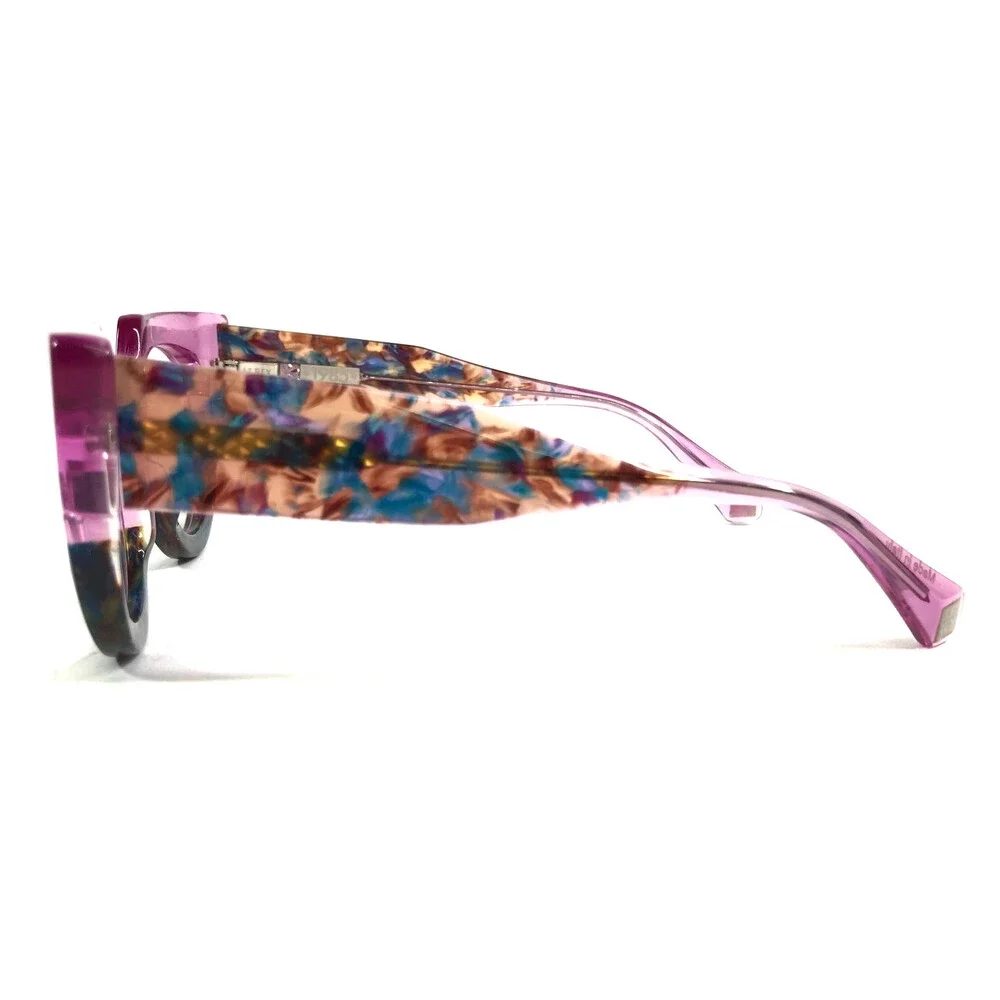 J. F. Rey Eyeglasses Frames CAROLINA 8022 Clear Purple Blue Tortoise 49-22-143